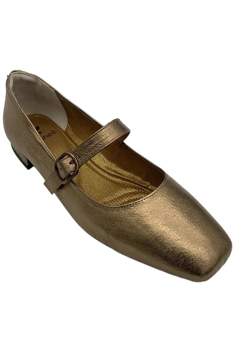 J. Renee Women's Faron Flats Bronze - Medium